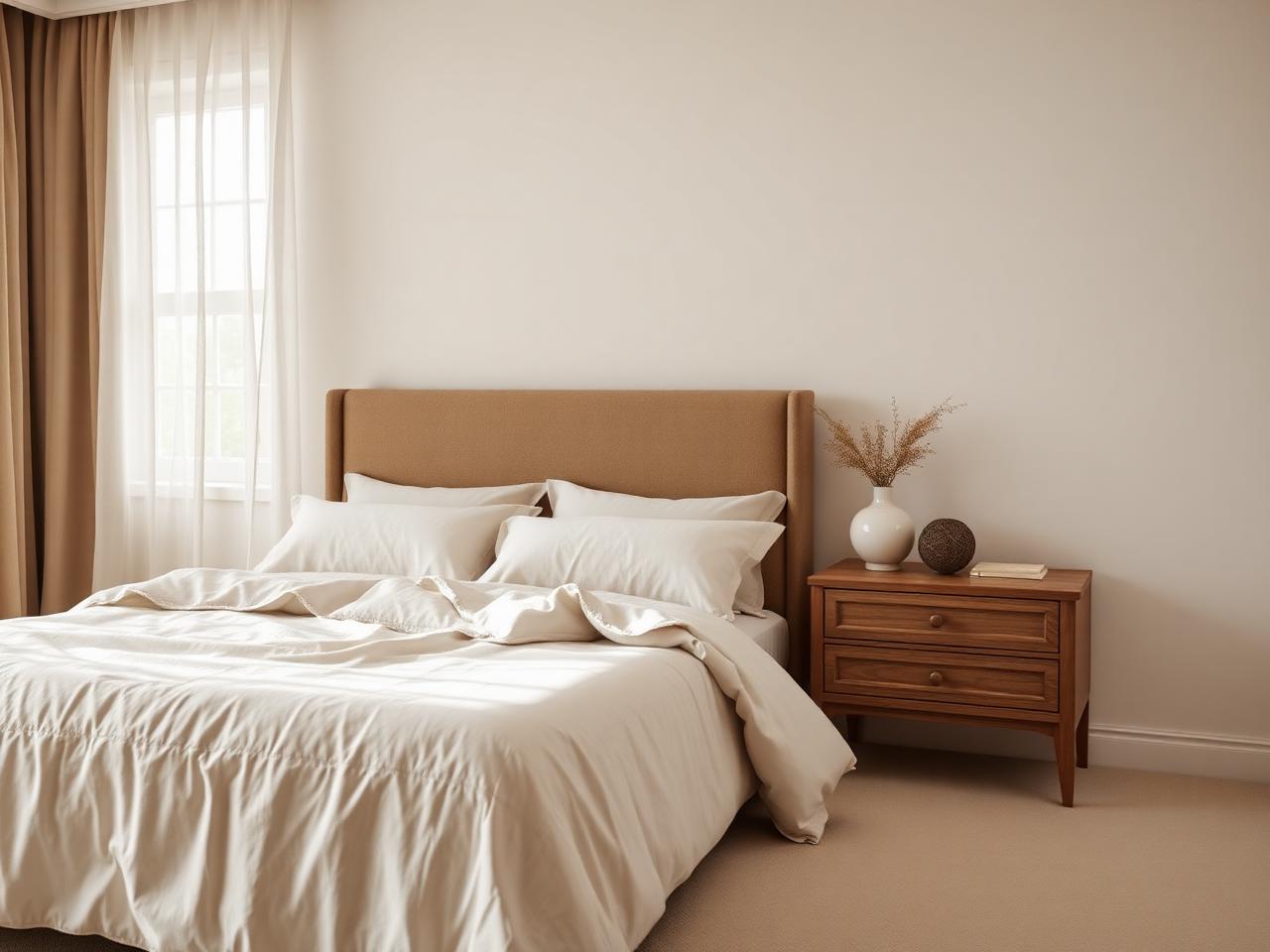 Interior design detail — softly styled living space